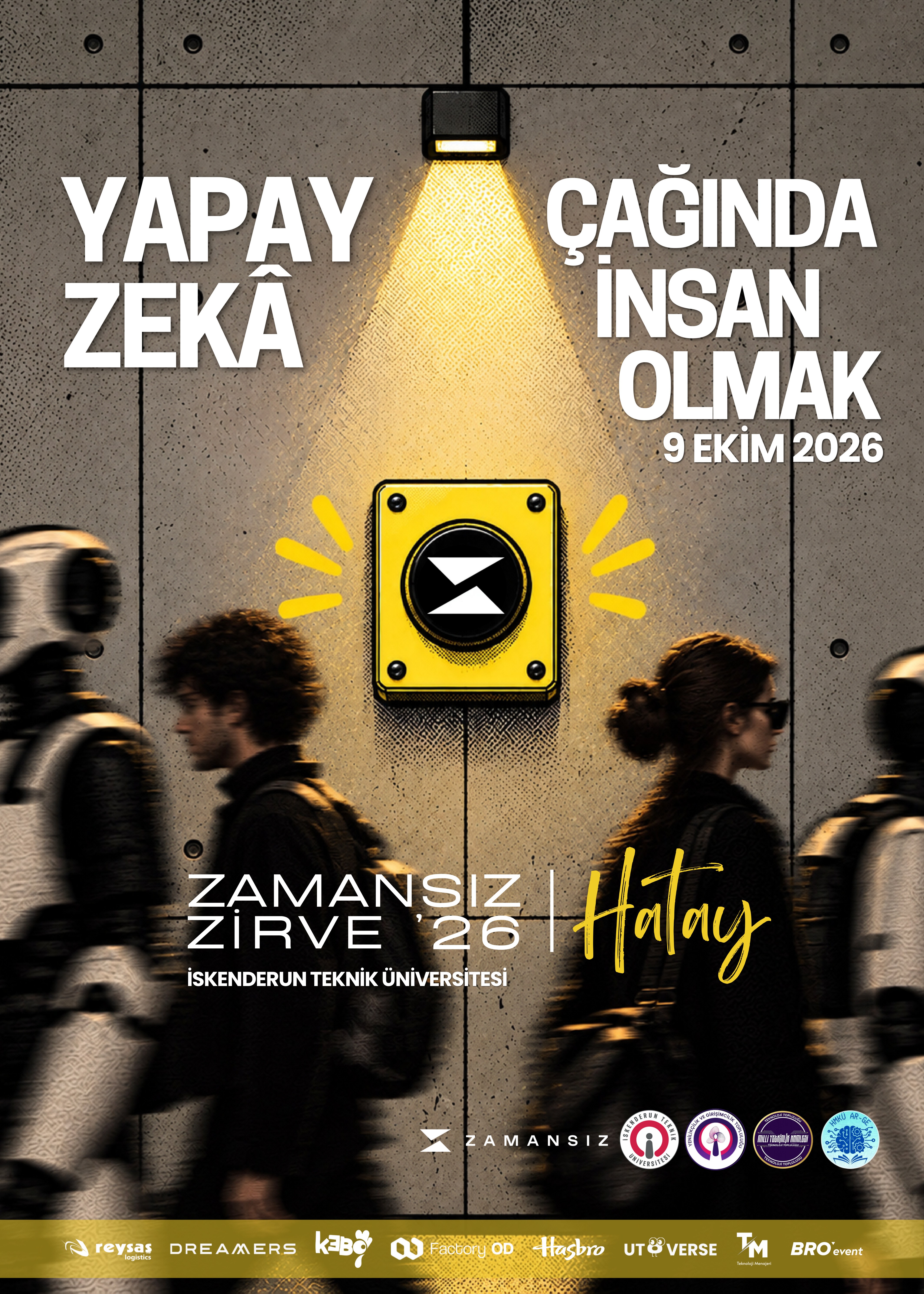 Yapay Zekâ Çağında İnsan Olmak - Resmi Etkinlik Afişi